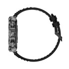 Smartwatch KSIX Venture, Pantalla XXL TFT 1,85”, Aut. 10 días, Modos deporte y salud, Llamadas, Asistentes de voz, IP68, Negro