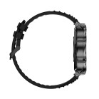 Smartwatch KSIX Venture, Pantalla XXL TFT 1,85”, Aut. 10 días, Modos deporte y salud, Llamadas, Asistentes de voz, IP68, Negro