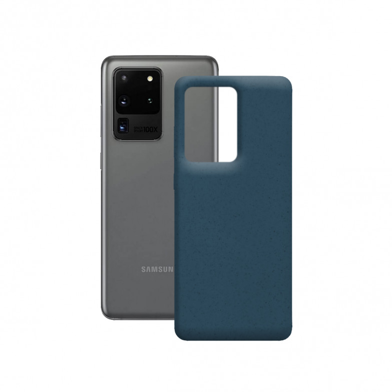 Funda Ecológica para Samsung Galaxy S20 Ultra, Flexible, Azul