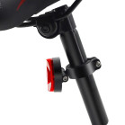 Localizador reflector para bicicletas HEAD, Compatible con Apple, Altavoz integrado, IP66, Negro