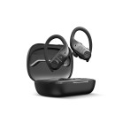 HEAD Flex Hooks Wireless Headphones, Battery Life 8+32 h, Control Button, Calling, Voice Assistant, IPX7, Black