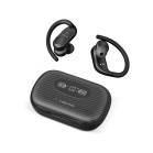 HEAD Flex Hooks Wireless Headphones, Battery Life 8+32 h, Control Button, Calling, Voice Assistant, IPX7, Black