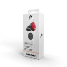 Localizador reflector para bicicletas HEAD, Compatible con Apple, Altavoz integrado, IP66, Negro