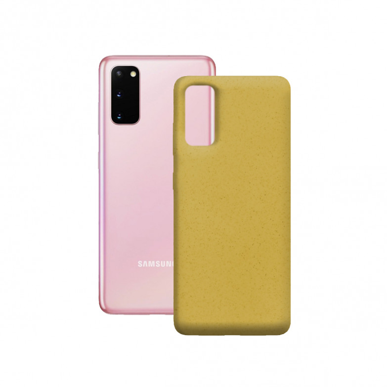 Ksix Eco-Friendly Case For Galaxy S20 Yellow