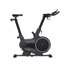 Bicicleta estática indoor HEAD, Pantalla LED, Compatible Kinomap, Zwift, 32 niveles, Negro