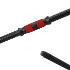 Kit de pesas KSIX 40 kg, Mancuernas, Discos Pesas, barra, Pesa Rusa, Negro