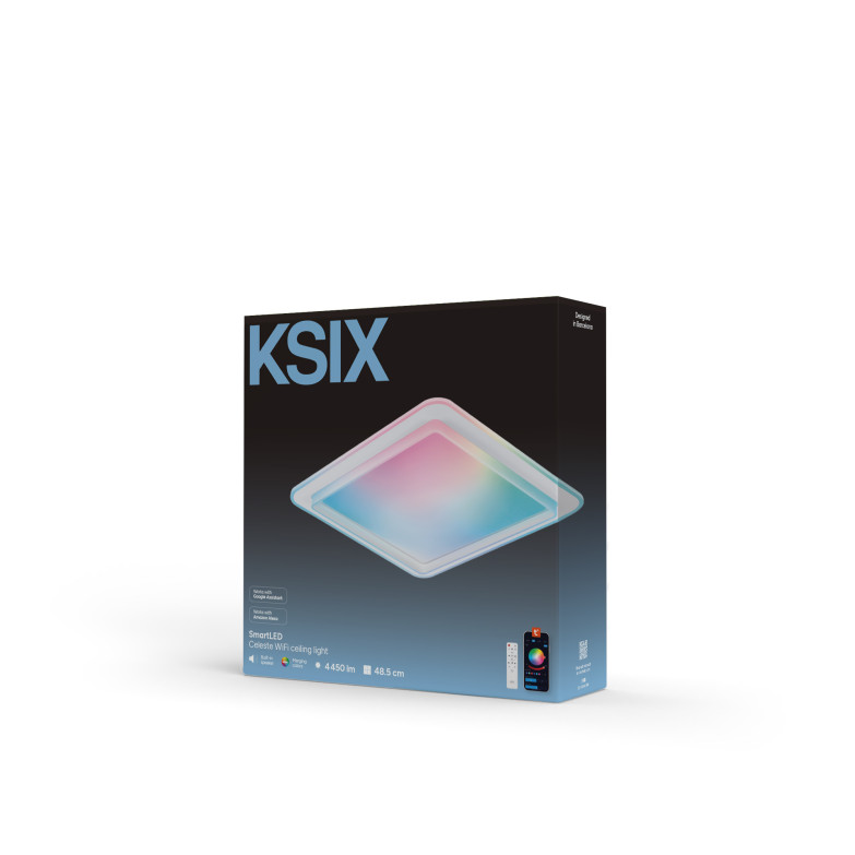 KSIX SmartLED Ceiling Light Celeste,...