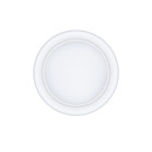 Plafón SmartLED KSIX Sfera, Diseño redondo, Altavoz, RGBIC + CCT, Ø49x8cm, 4500 lm, 34,9 W, App Tuya, Blanco