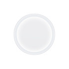 KSIX SmartLED Ceiling Light Helios, Round Design, Speaker, RGBIC + CCT, Ø40x10 cm, 3400 lm, 25.5W, Tuya App, White