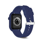 Smartwatch KSIX Urban Move, Pantalla AMOLED 2.06”, Aut. 5 días, Modo deporte y salud, Manos libres, IP67, Azul