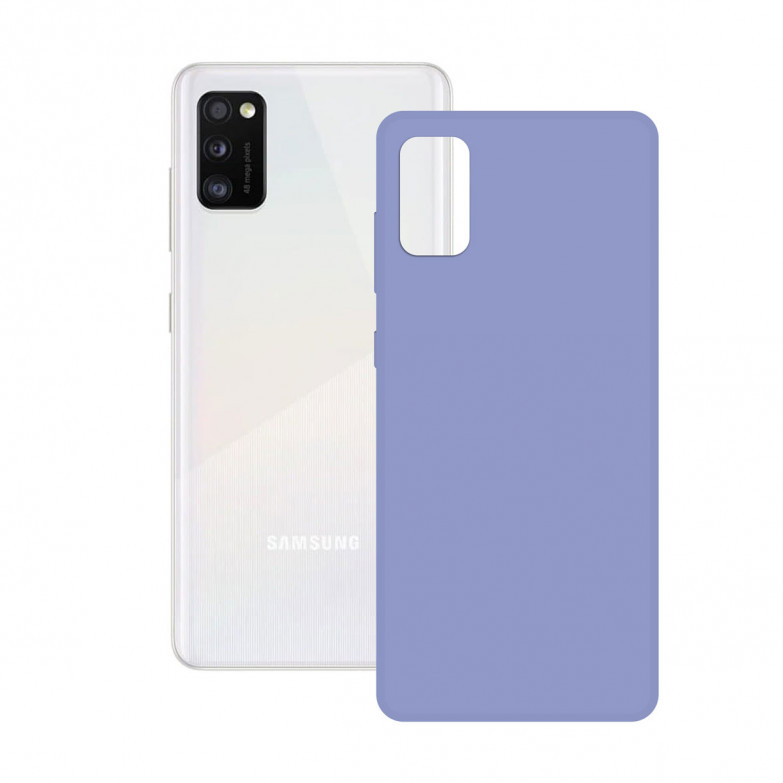 Silk Case For Galaxy A41 Lavender