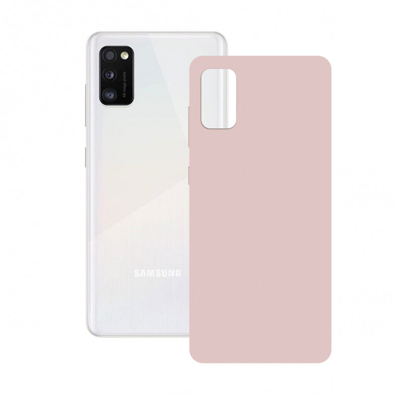 Funda para Samsung Galaxy A41, Flexible, Rosa