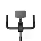 KSIX KB01 Indoor Stationary Bike, Tablet and Smartphone Holder, Adjustable, Compatible with Kinomap and Zwift, Black
