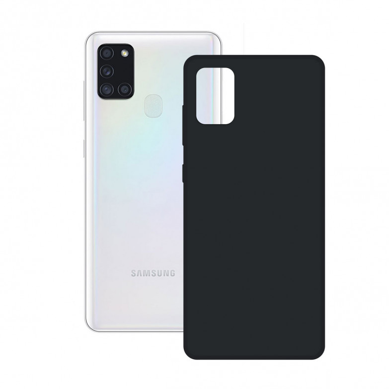 Hard Case For Galaxy A21s Ksix Black