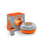 Baliza de emergencia FlashLED SOS V16, Homologada DGT, SIM, GPS, Visible 1 km, Magnética, Pila y funda incl.