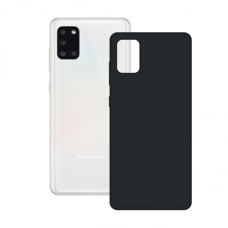 Funda para Samsung Galaxy A31, Rígida, Negro