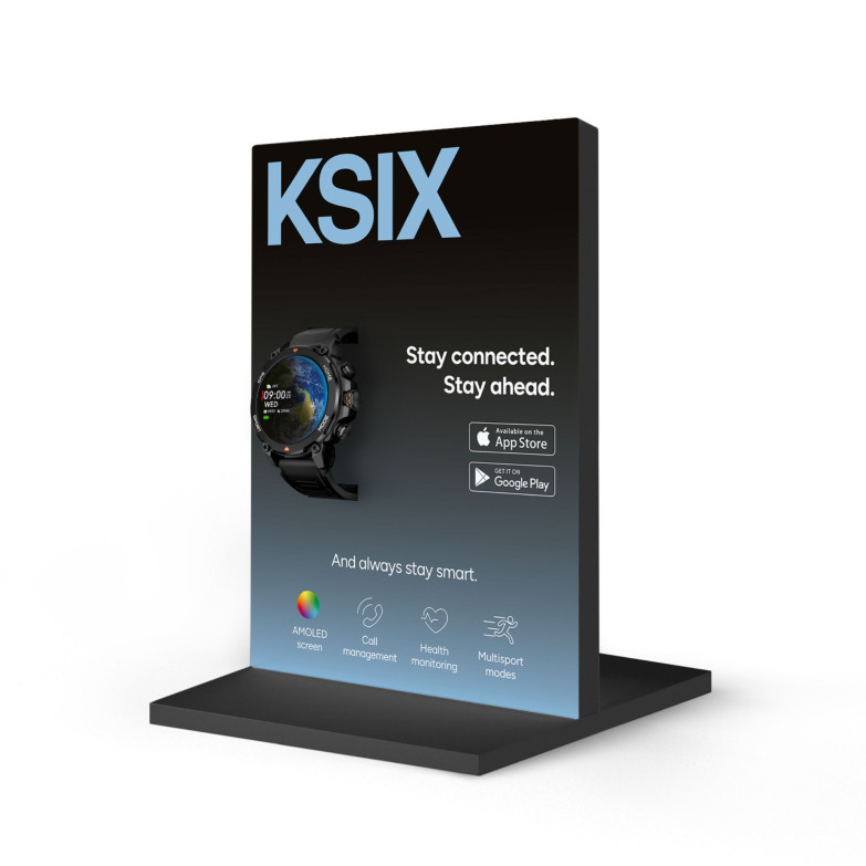 KSIX smartwatch single display, 1...