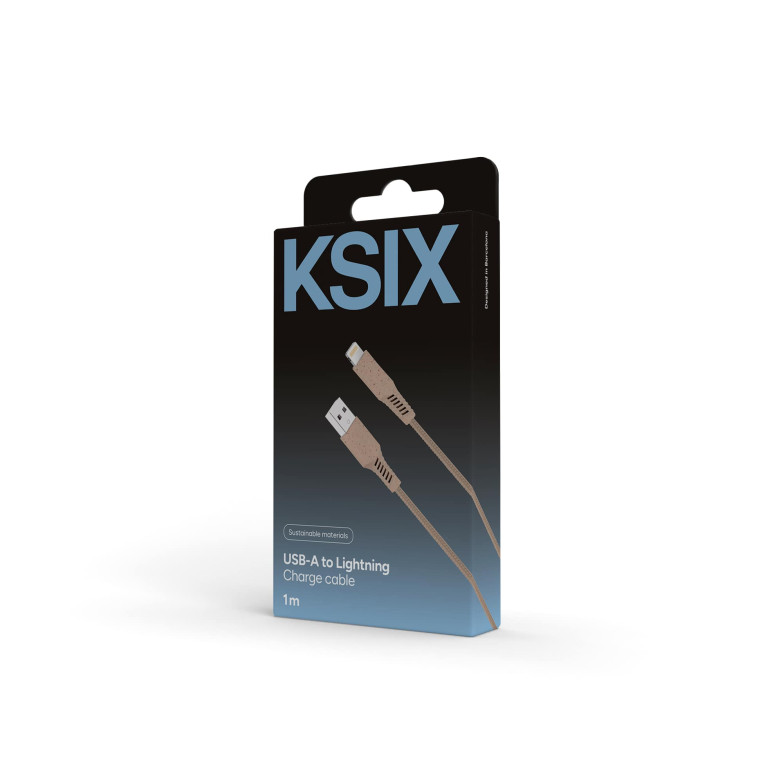 USB-A to Lightning KSIX 20 W charge...