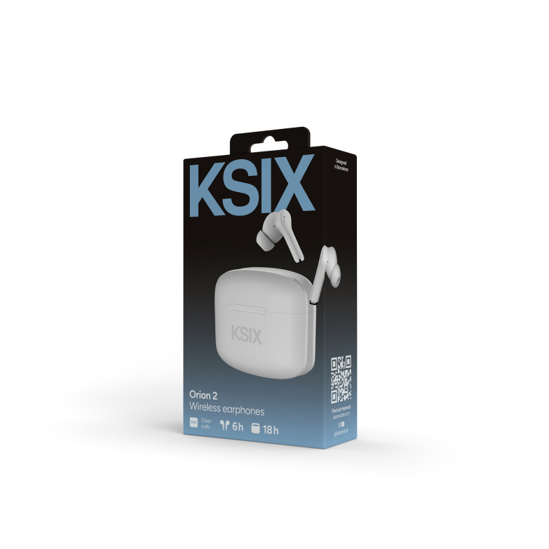 KSIX Orion 2 Wireless earphones, ENC,...