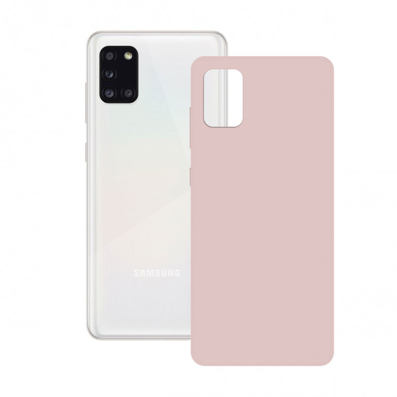 Silk Case For Galaxy A31 Pink