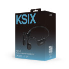 Auriculares inalámbricos deportivos KSIX Astro 2, Conducción ósea, Autonomía 7 h, Botones silicona, Asistentes de voz, Negro