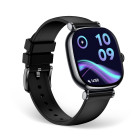 Smartwatch KSIX Iria, Pantalla AMOLED 1.7”, Aut. 4 días, Correa metal y silicona, Modos deporte y salud, Llamadas, Negro