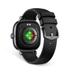 Smartwatch KSIX Iria, Pantalla AMOLED 1.7”, Aut. 4 días, Correa metal y silicona, Modos deporte y salud, Llamadas, Negro