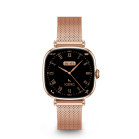 KSIX Iria Smartwatch, 1.7” AMOLED Dis, 4-Day Battery life, Metal & Silicone Straps, Fitness & Health Modes, Calls, Pink