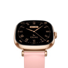 KSIX Iria Smartwatch, 1.7” AMOLED Dis, 4-Day Battery life, Metal & Silicone Straps, Fitness & Health Modes, Calls, Pink