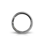 KSIX Saturn smart ring, size L , Aut. 3 days, Activity & Health, Sleep Monitor, 5ATM, Silver