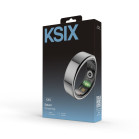 KSIX Saturn smart ring, size XL , Aut. 3 days, Activity & Health, Sleep Monitor, 5ATM, Silver