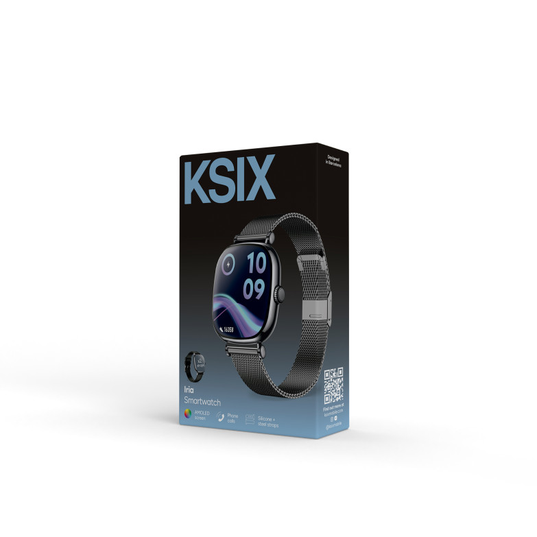 Smartwatch KSIX Iria, Pantalla AMOLED...
