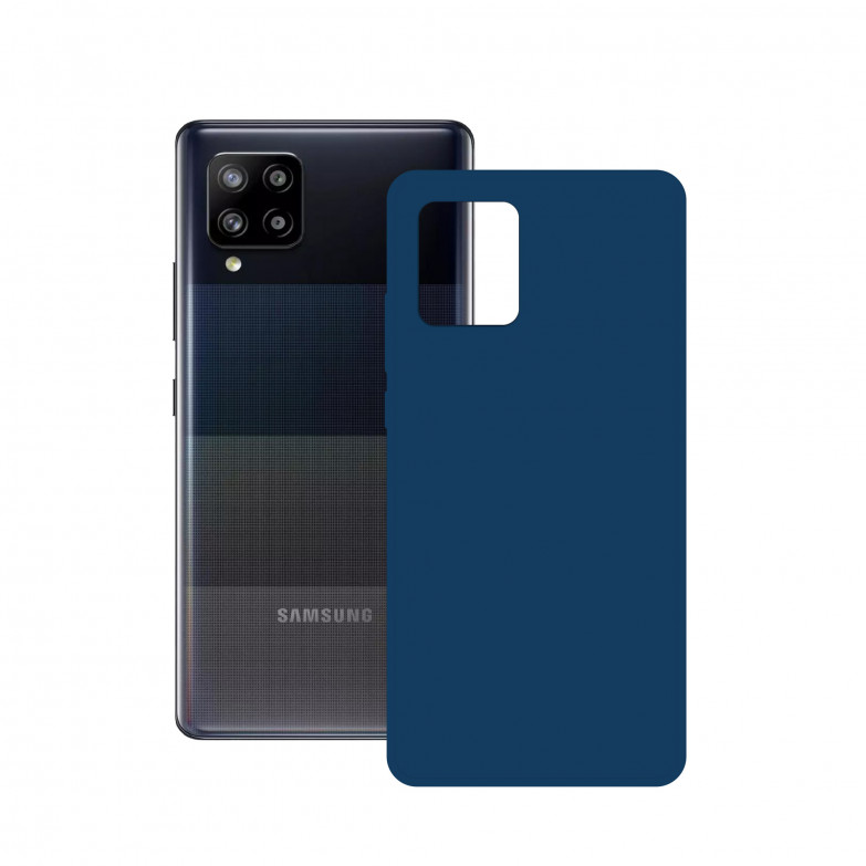 Funda para Samsung Galaxy A42, Flexible, Azul