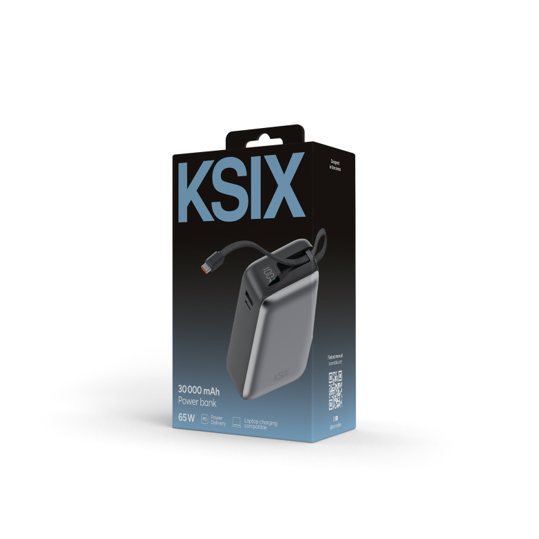 Powerbank KSIX 30.000 mAh, Carga...