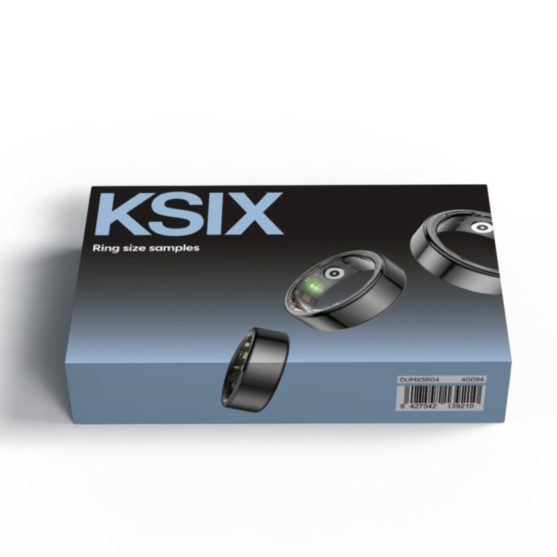 Estuche con anillos de muestra KSIX...