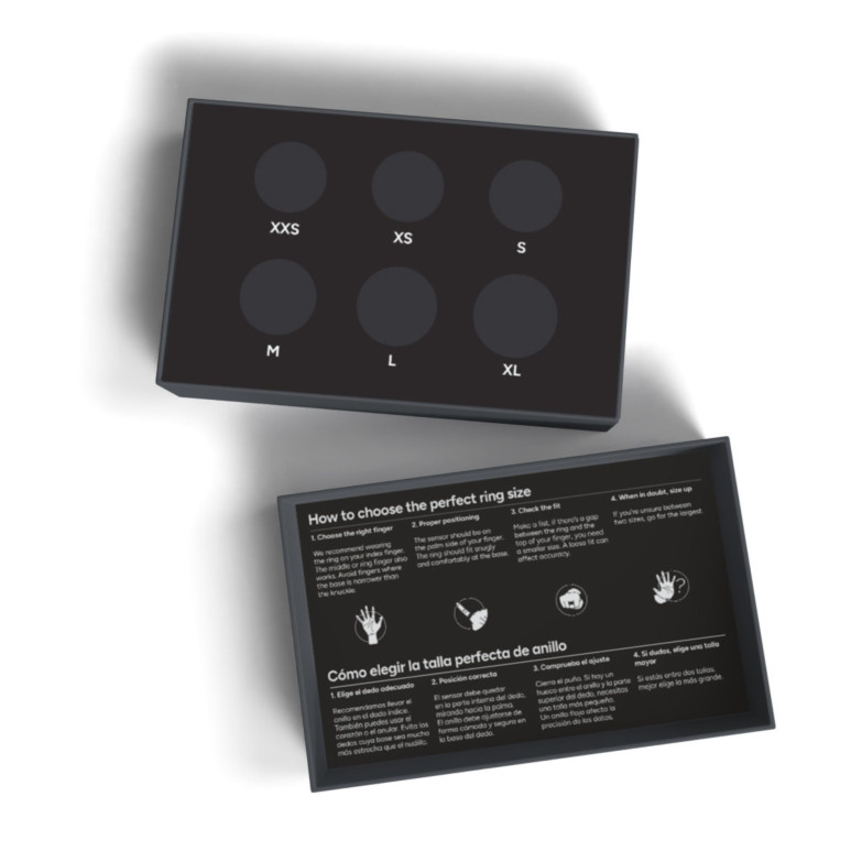 KSIX Saturn sample ring case, size...