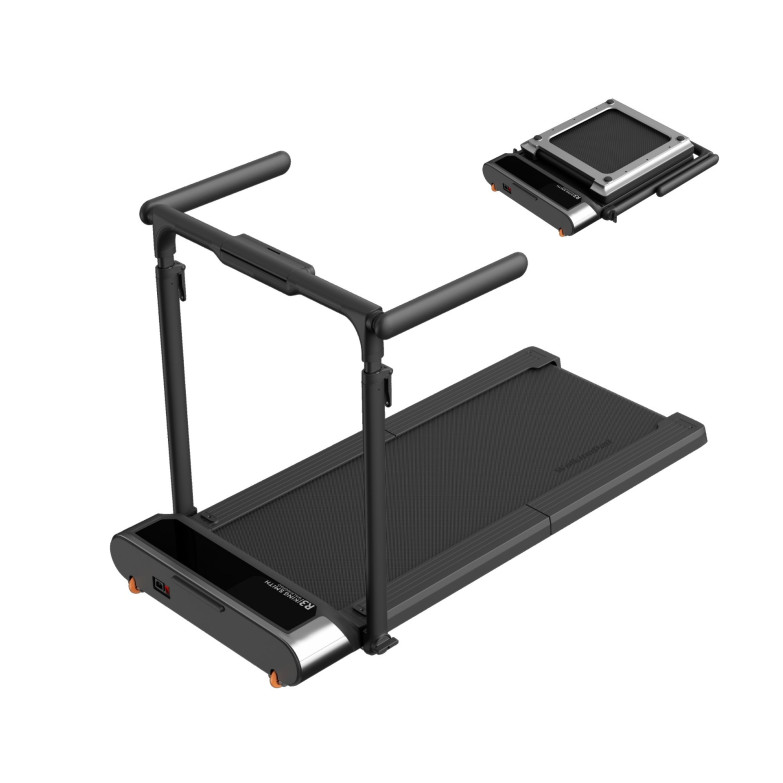Cinta de correr plegable Kingsmith Walking Pad R3 Hybrid Plus, Ultra fina, 12km/h, 120kg, Pantalla LED, Footsense, App