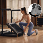 Cinta de correr plegable Kingsmith WalkingPad R3 Hybrid Plus, Ultra fina, 12km/h, 120kg, Pantalla LED, Footsense, App