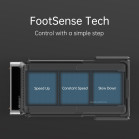 Foldable Treadmill Kingsmith WalkingPad R3 Hybrid Plus, Ultra-thin, 12 km/h, 120 kg, LED display, Footsense, App