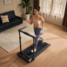 Cinta de correr plegable Kingsmith WalkingPad R3 Hybrid Plus, Ultra fina, 12km/h, 120kg, Pantalla LED, Footsense, App