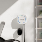 Wallbox Pulsar MAX electric car charger, 7.4kW, Three-phase, Type 2, 5m cable, MyWallbox App, Power sharing, White