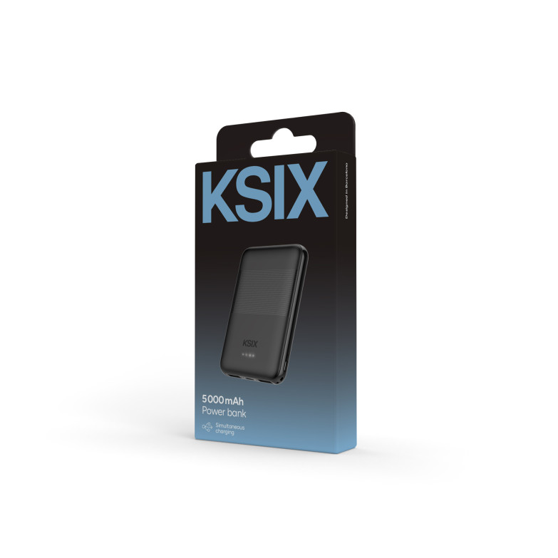 Powerbank KSIX Slim 5.000 mAh,...