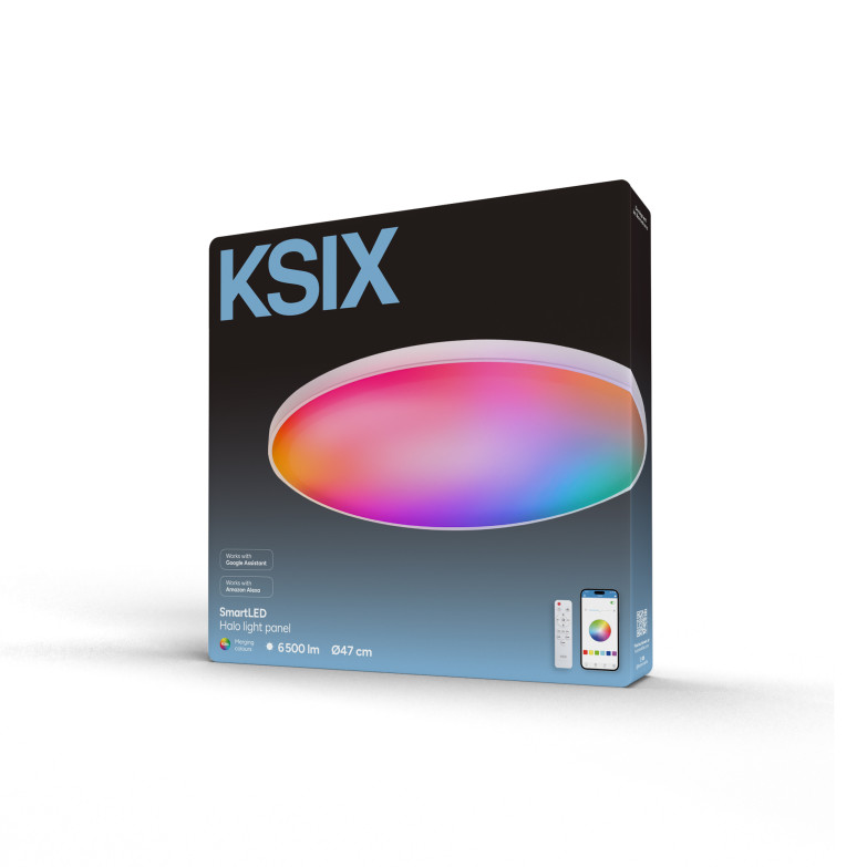 Panel SmartLED KSIX Halo, RGBIC +...