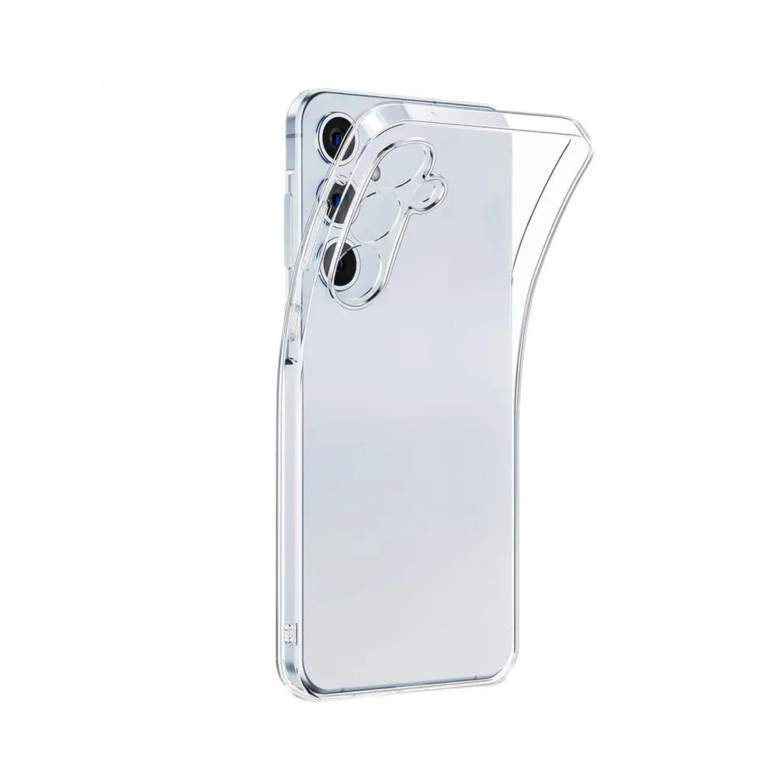 Soft Case for SAMSUNG GALAXY S25, Anti-fingerprint, Rugged, Lightweight, Wireless Charging Compatible, Transparent