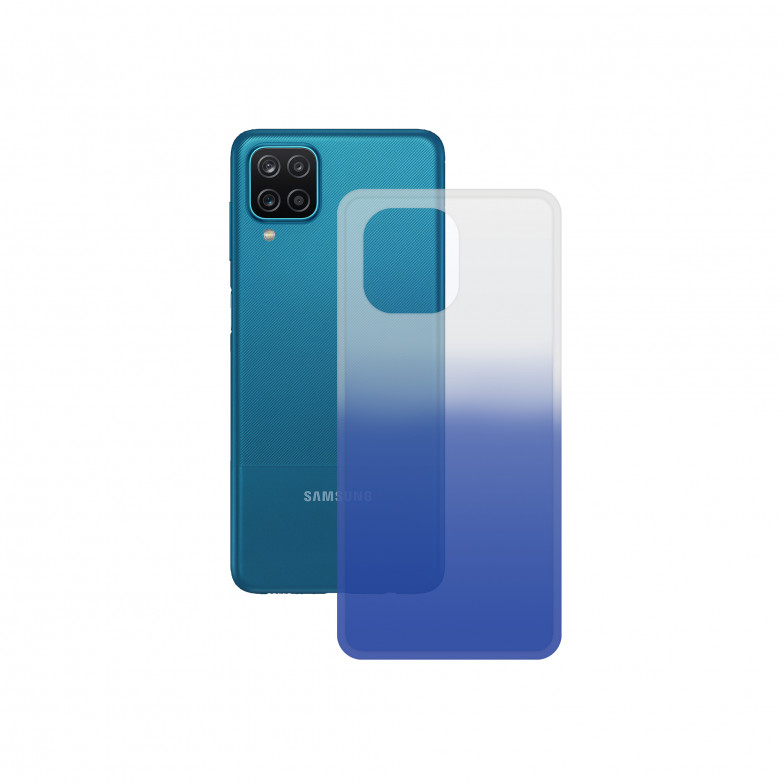 Funda para Samsung Galaxy A12, Flexible, Azul
