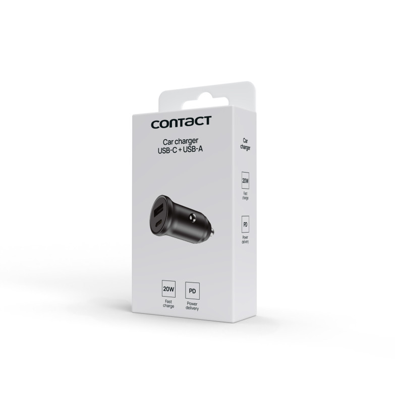 Cargador de coche Contact 20 W, Carga...