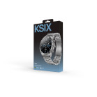KSIX Elite smartwatch, 1.43" AMOLED display, 4-Day battery life, IP67, Sports and health mode, Calls, Silver