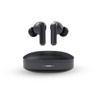 Auriculares inalámbricos KSIX UltimAI, Aut. 20 + 6 horas, IA integrada, Traducción simultánea, Llamadas, Asist. de voz, Negro