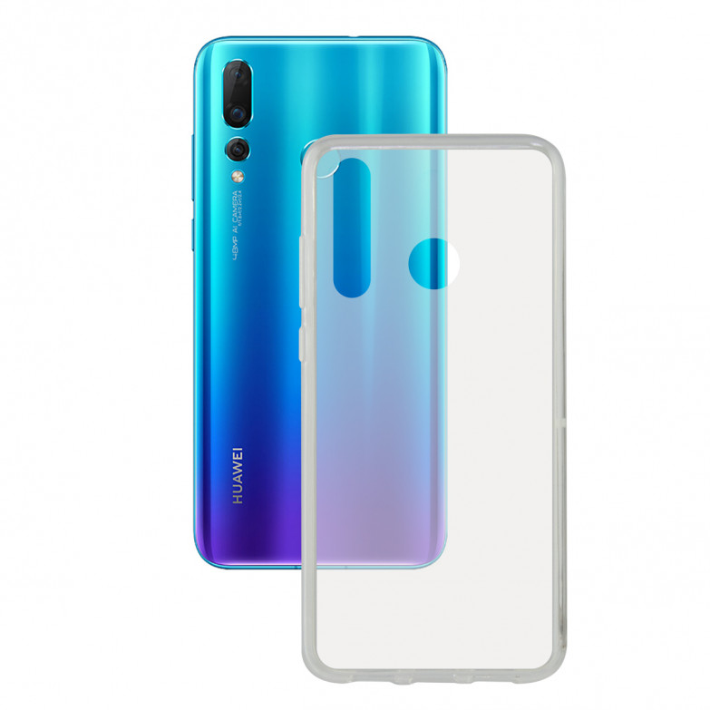 Funda para Huawei Nova 4, Semirrígida, Transparente