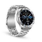 Smartwatch KSIX Elite, Pantalla AMOLED 1.43”, Aut. 4 días, IP67, Modo deporte y salud, Llamadas, Plateado